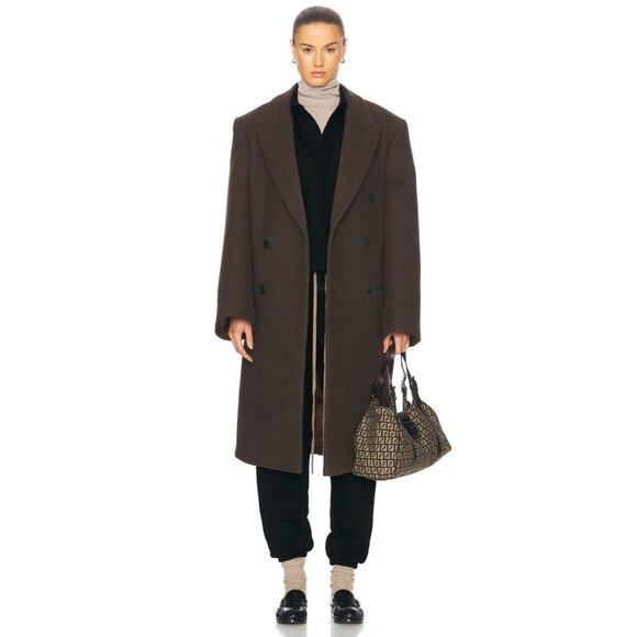 Fear of God ESSENTIALS Fleece Polo in Black Small New Womens Sweatshirt Pullover - Picture 5 of 15